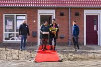 Fijn wonen aan de Ruyslaan: bewoners krijgen de sleutel van hun nieuwbouwwoning